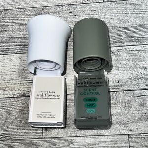 Bath & Bodyworks White and Sage  Wallflowers Scent Control Plugs